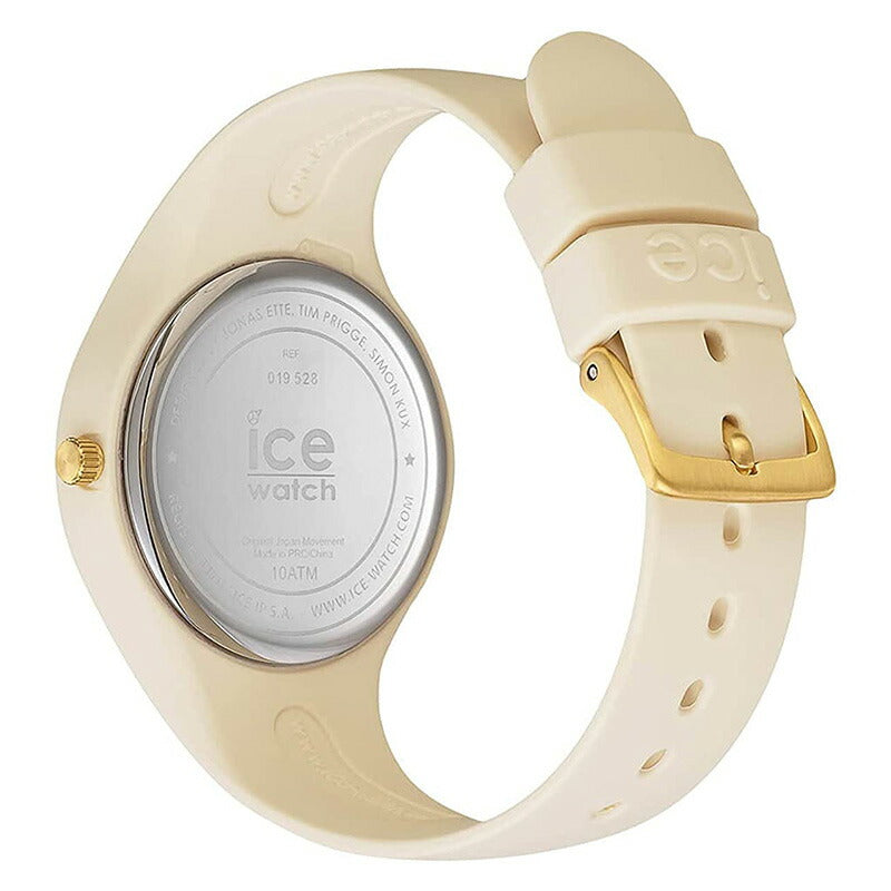 [ICE-WATCH] アイスウォッチ 腕時計 ICE glam brushed アイスグラム ブラッシュド アーモンドスキン スモール 019528 ＜ レディース アイボリー ＞