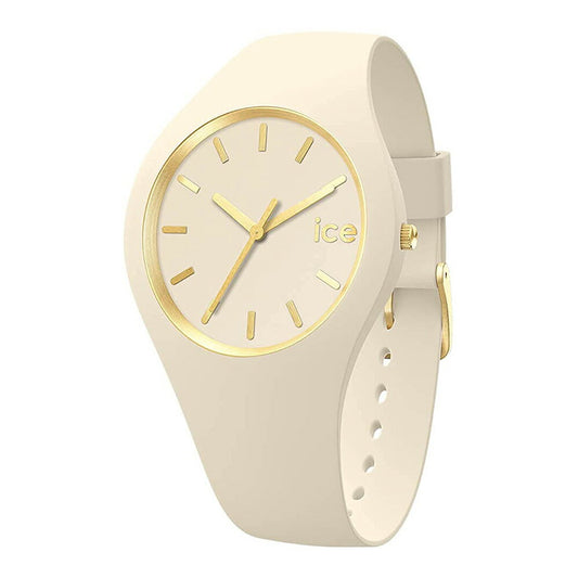 [ICE-WATCH] アイスウォッチ 腕時計 ICE glam brushed アイスグラム ブラッシュド アーモンドスキン スモール 019528 ＜ レディース アイボリー ＞