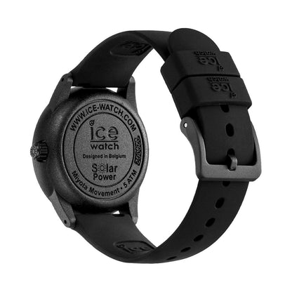 [ICE-WATCH] アイスウォッチ 腕時計 ICE solar power アイスソーラーパワー ブラックゴールド スモール 020302 ＜ ユニセックス レディース メンズ ブラック ゴールド 太陽電池 ＞