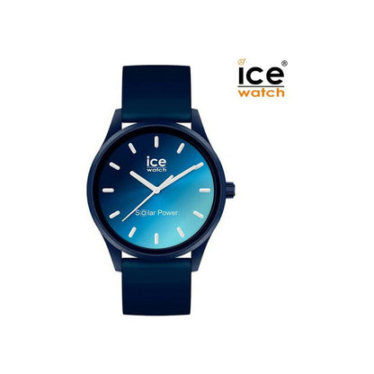 [ICE-WATCH] アイスウォッチ 腕時計 ICE solar power アイスソーラーパワー ブルーサンセット ミディアム 020604 ＜ レディース メンズ 男女兼用 ユニセックス グラデーション ネイビー 青 太陽電池 ＞