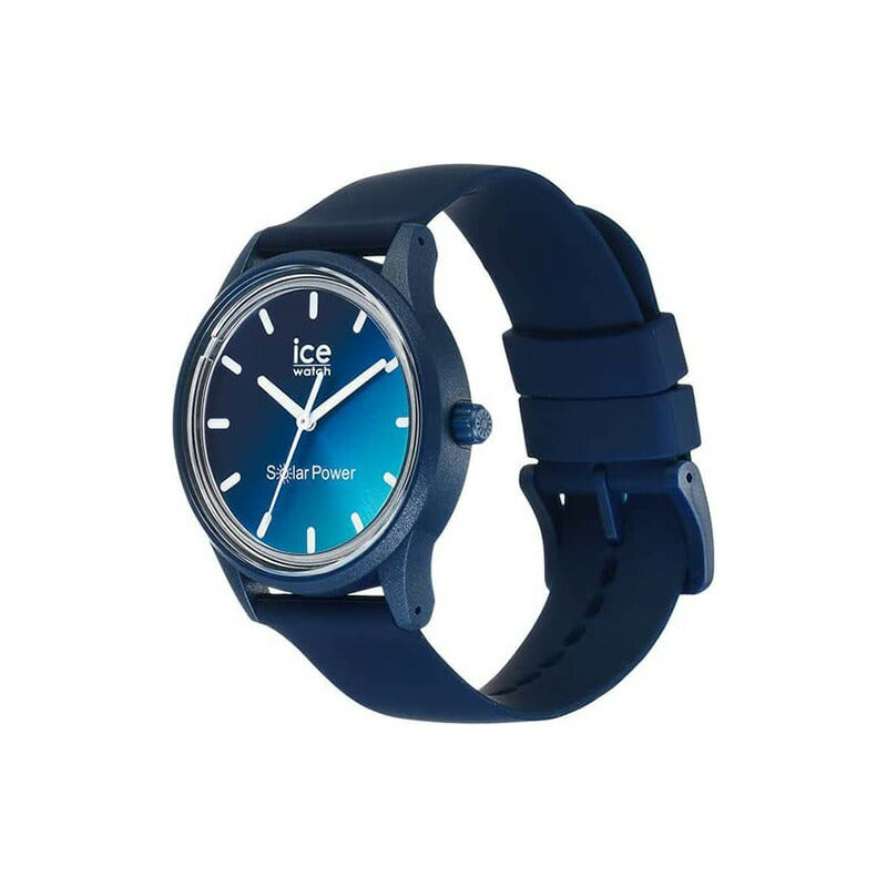 [ICE-WATCH] アイスウォッチ 腕時計 ICE solar power アイスソーラーパワー ブルーサンセット ミディアム 020604 ＜ レディース メンズ 男女兼用 ユニセックス グラデーション ネイビー 青 太陽電池 ＞