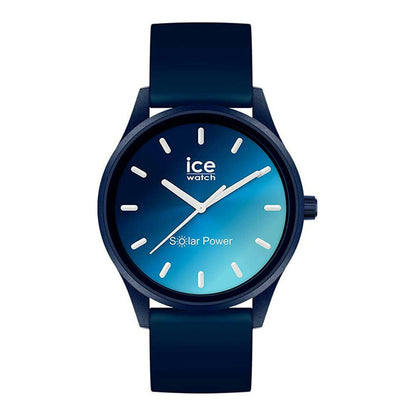 [ICE-WATCH] アイスウォッチ 腕時計 ICE solar power アイスソーラーパワー ブルーサンセット ミディアム 020604 ＜ レディース メンズ 男女兼用 ユニセックス グラデーション ネイビー 青 太陽電池 ＞