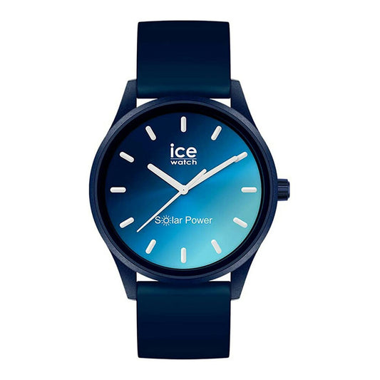 [ICE-WATCH] アイスウォッチ 腕時計 ICE solar power アイスソーラーパワー ブルーサンセット ミディアム 020604 ＜ レディース メンズ 男女兼用 ユニセックス グラデーション ネイビー 青 太陽電池 ＞