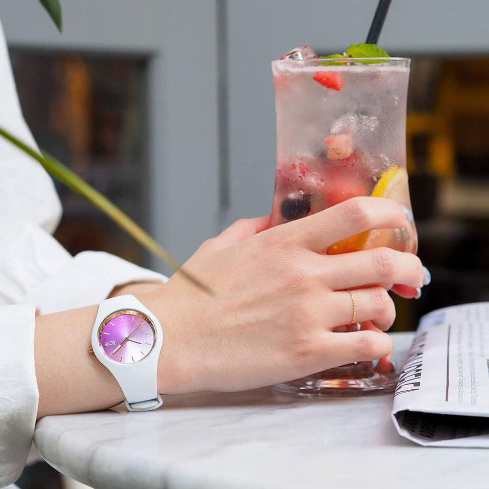 [ICE-WATCH] アイスウォッチ 腕時計 ICE sunset アイスサンセット オーキッド スモール 020636 ＜ レディース ＞