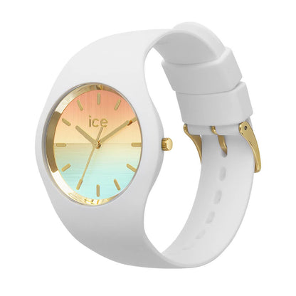 [ICE-WATCH] アイスウォッチ 腕時計 ICE sunset アイスサンセット ゴールデンホライズン ミディアム 020637 ＜ レディース メンズ 男女兼用 ユニセックス ホワイト グラデーション ＞