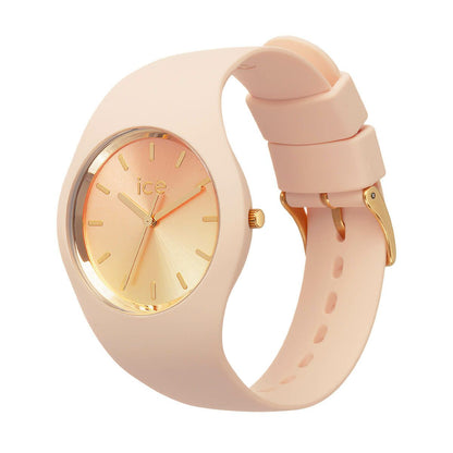 [ICE-WATCH] アイスウォッチ 腕時計 ICE sunset アイスサンセット ヌード ミディアム 020638 ＜ レディース メンズ 男女兼用 ユニセックス クリームカラー ベージュ色 グラデーション イエローゴールド ＞