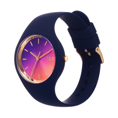 [ICE-WATCH] アイスウォッチ 腕時計 ICE sunset アイスサンセット ナイトピンク ド スモール 020641 ＜ レディース パープル ネイビー ＞