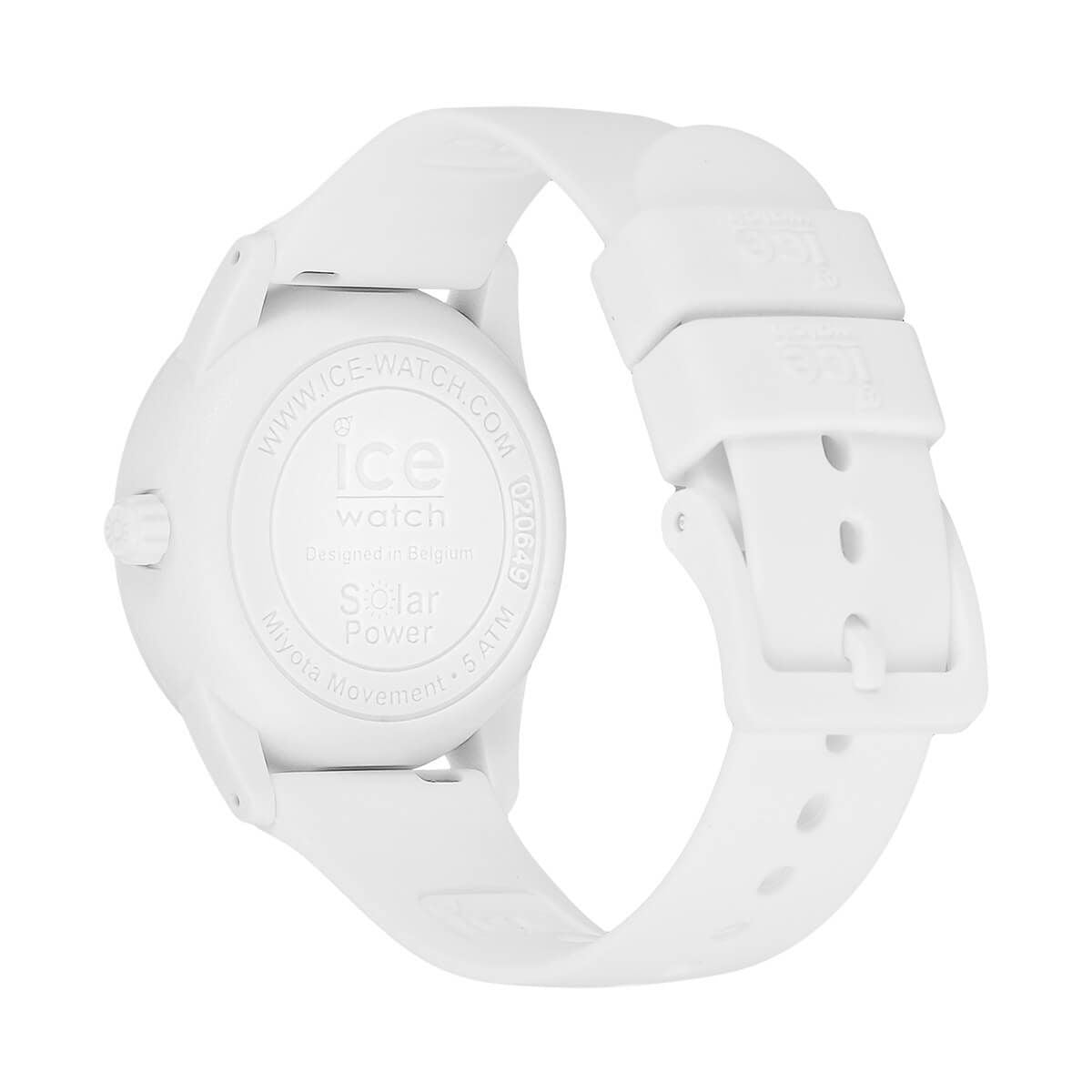 [ICE-WATCH] アイスウォッチ 腕時計 ICE solar power アイスソーラーパワー ライラックターコイズサンセット スモール 020649 ＜ レディース グラデーション ホワイト 青 ブルー 太陽電池 ＞