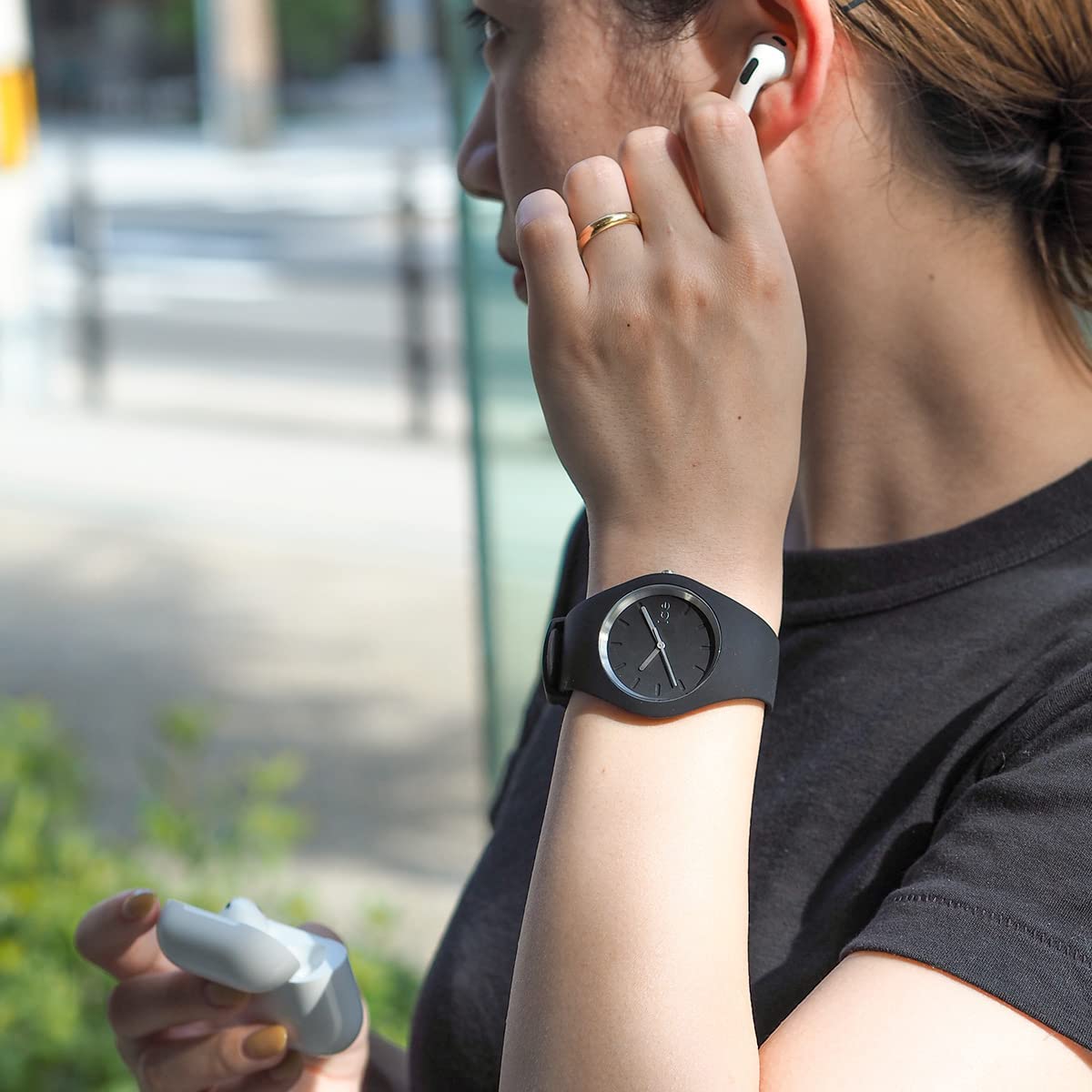 [ICE-WATCH] アイスウォッチ 腕時計 ICE ANY アイスエニー ブラック ミディアム 021144 ＜ レディース メンズ 男女兼用 ユニセックス 40mm ＞