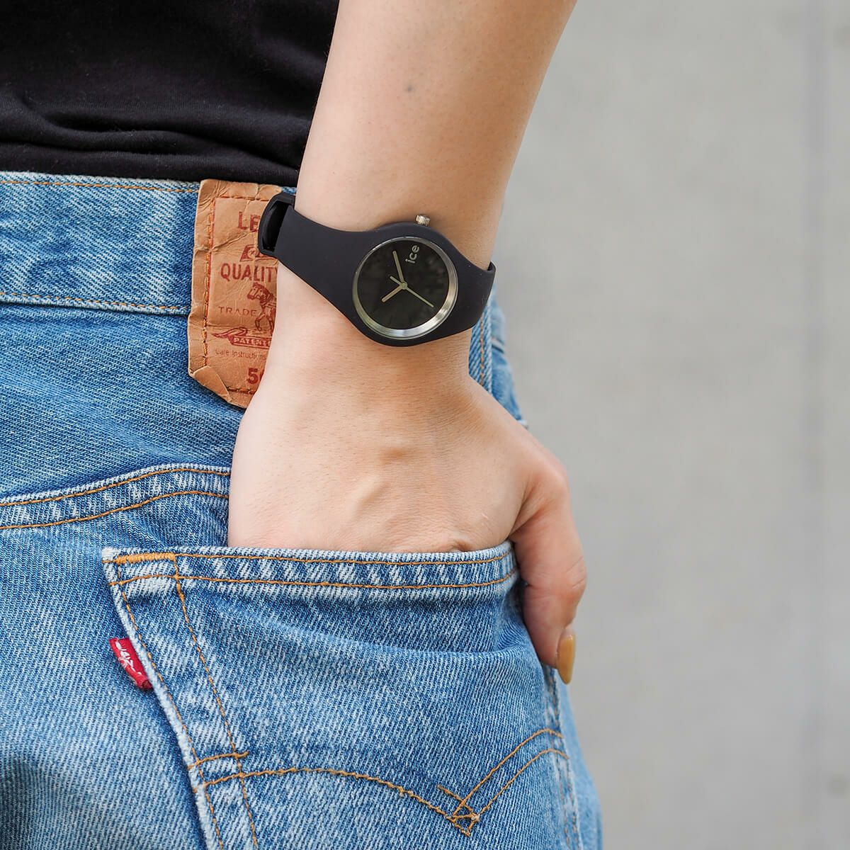 [ICE-WATCH] アイスウォッチ 腕時計 ICE ANY アイスエニー ブラック スモール 021145 ＜ レディース 34mm ＞