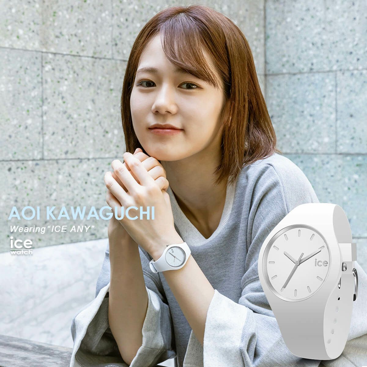 [ICE-WATCH] アイスウォッチ 腕時計 ICE ANY アイスエニー ホワイト スモール 021147 ＜ レディース 34mm ＞