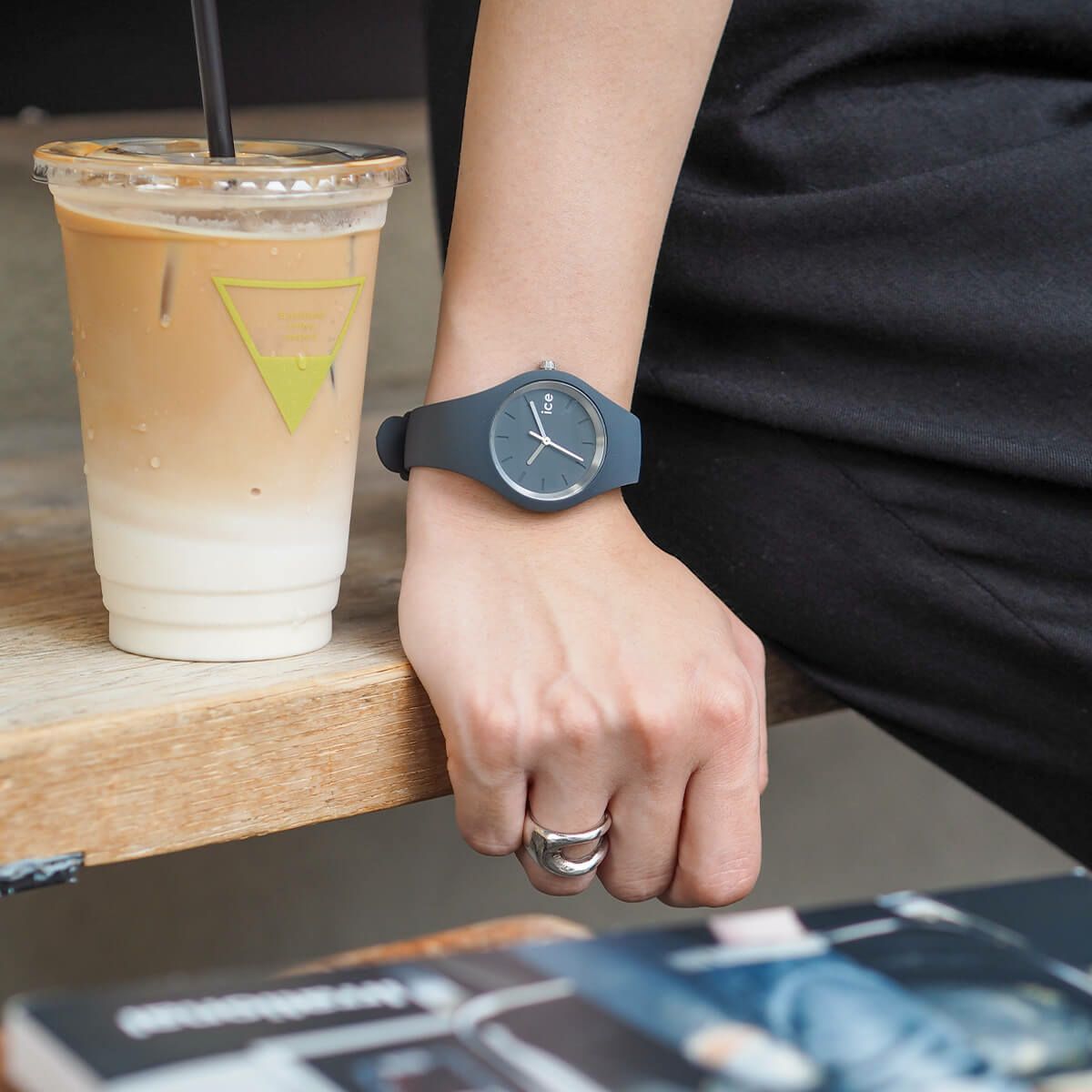 [ICE-WATCH] アイスウォッチ 腕時計 ICE ANY アイスエニー グレー スモール 021149 ＜ レディース 34mm ＞