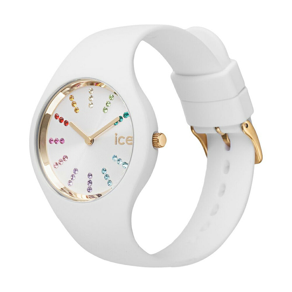 [ICE-WATCH] アイスウォッチ 腕時計 ICE cosmos アイスコスモ ホワイトレインボー スモール 021342 ＜ レディース 34mm ＞
