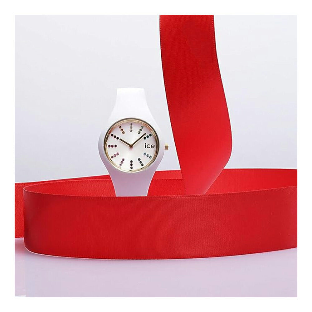 [ICE-WATCH] アイスウォッチ 腕時計 ICE cosmos アイスコスモ ホワイトレインボー スモール 021342 ＜ レディース 34mm ＞