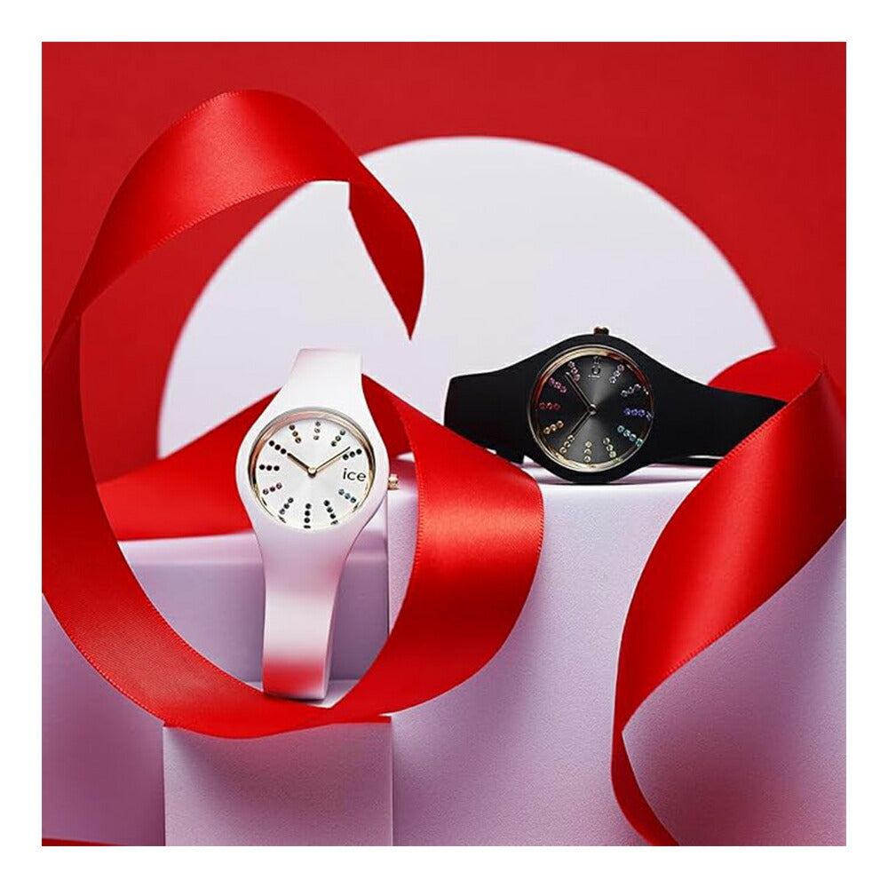 [ICE-WATCH] アイスウォッチ 腕時計 ICE cosmos アイスコスモ ホワイトレインボー スモール 021342 ＜ レディース 34mm ＞