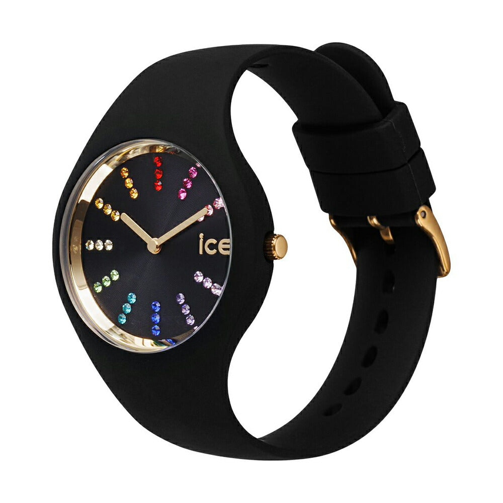 [ICE-WATCH] アイスウォッチ 腕時計 ICE cosmos アイスコスモ ブラックレインボー スモール 021343 ＜ レディース 34mm ＞