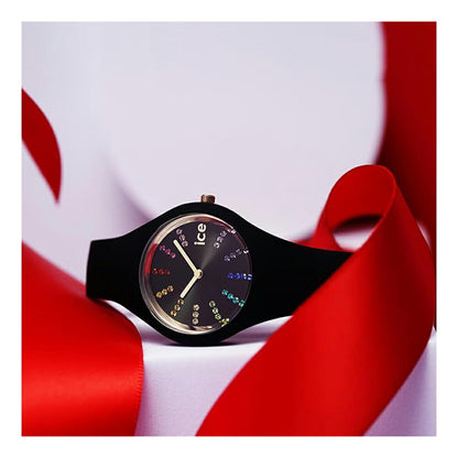 [ICE-WATCH] アイスウォッチ 腕時計 ICE cosmos アイスコスモ ブラックレインボー スモール 021343 ＜ レディース 34mm ＞