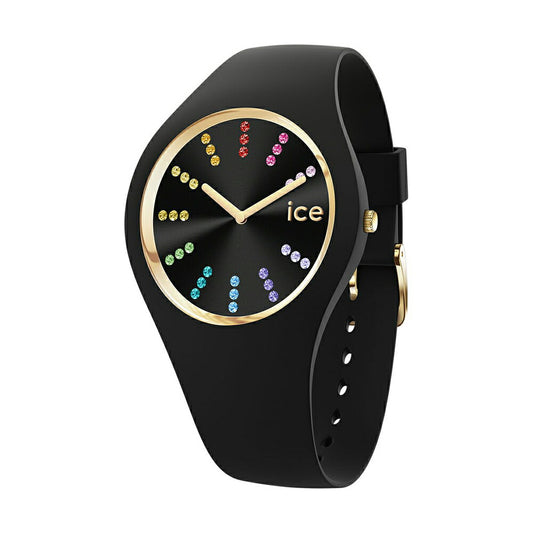 [ICE-WATCH] アイスウォッチ 腕時計 ICE cosmos アイスコスモ ブラックレインボー スモール 021343 ＜ レディース 34mm ＞