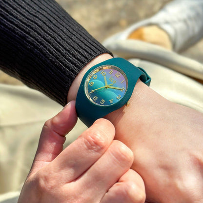 [ICE-WATCH] アイスウォッチ 腕時計 ICE horizon アイスホライズン ベルディグリーン ミディアム 021354 ＜ レディース メンズ 男女兼用 ユニセックス グリーン ＞
