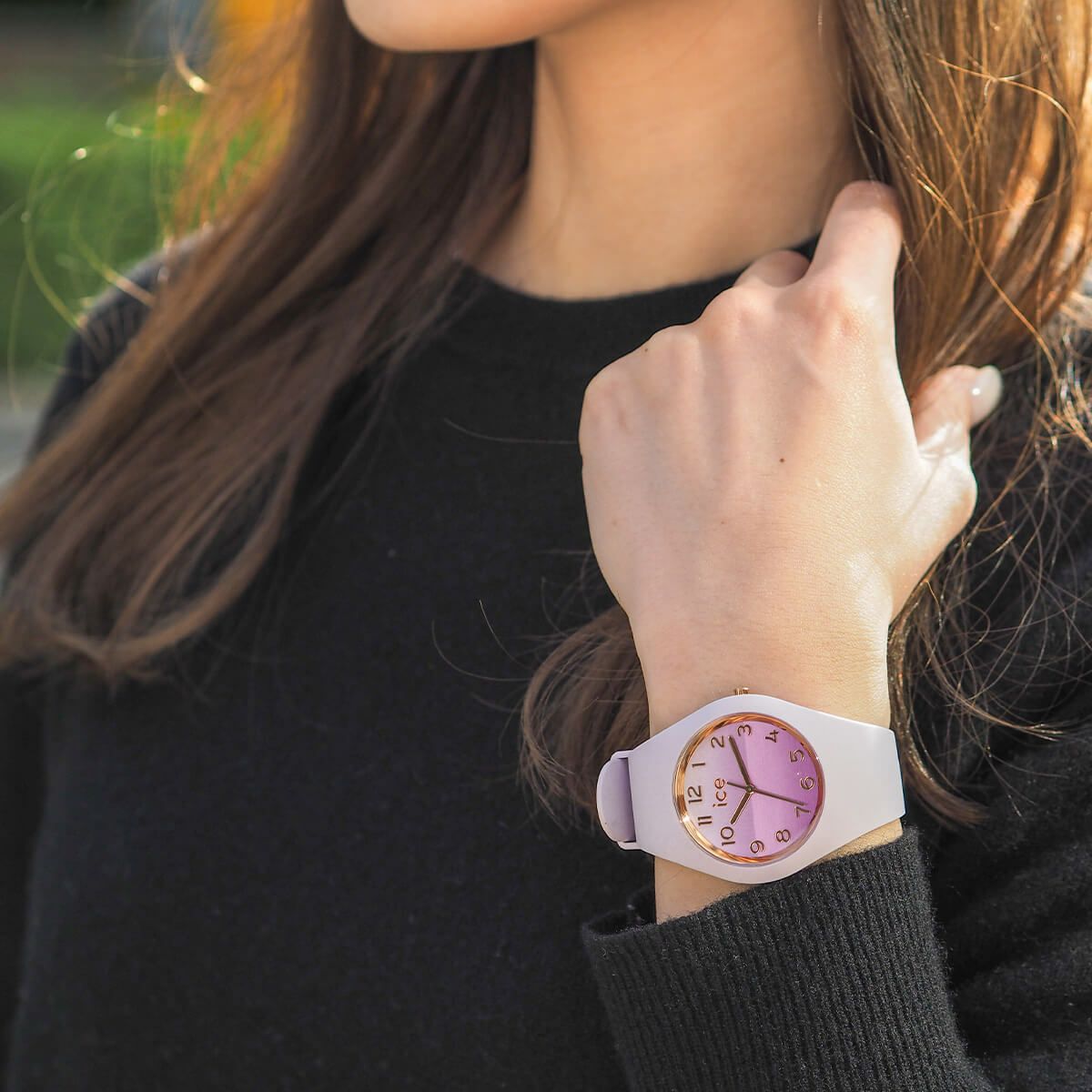 [ICE-WATCH] アイスウォッチ 腕時計 ICE horizon アイスホライズン オーキッド ミディアム 021354 ＜ レディース メンズ 男女兼用 ユニセックス パープル ＞