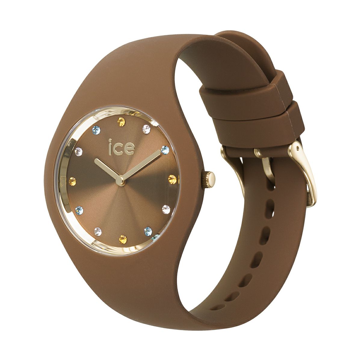 [ICE-WATCH] アイスウォッチ 腕時計 ICE cosmos アイスコスモ カプチーノ スモール+ 021592 ＜ レディース 37mm ブラウン ＞