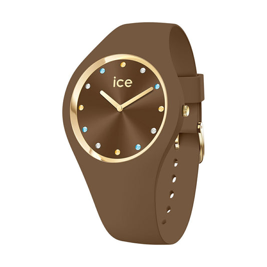 [ICE-WATCH] アイスウォッチ 腕時計 ICE cosmos アイスコスモ カプチーノ スモール+ 021592 ＜ レディース 37mm ブラウン ＞