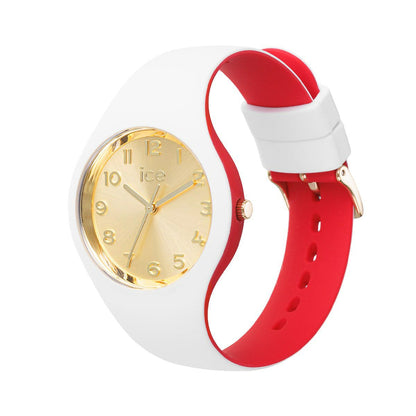[ICE-WATCH] アイスウォッチ 腕時計 ICE loulou ホワイトゴールドシック スモール 022324 ＜ レディース レッド ゴールド ＞