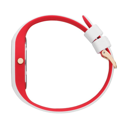 [ICE-WATCH] アイスウォッチ 腕時計 ICE loulou ホワイトゴールドシック スモール 022324 ＜ レディース レッド ゴールド ＞