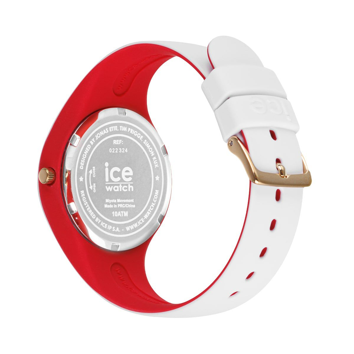 [ICE-WATCH] アイスウォッチ 腕時計 ICE loulou ホワイトゴールドシック スモール 022324 ＜ レディース レッド ゴールド ＞