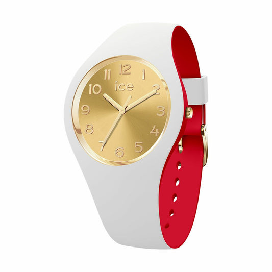 [ICE-WATCH] アイスウォッチ 腕時計 ICE loulou ホワイトゴールドシック スモール 022324 ＜ レディース レッド ゴールド ＞