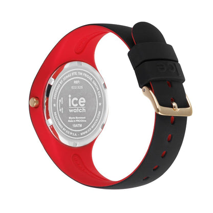 [ICE-WATCH] アイスウォッチ 腕時計 ICE loulou ブラックゴールドグリッター スモール 022325 ＜ レディース ブラック レッド ゴールド ＞