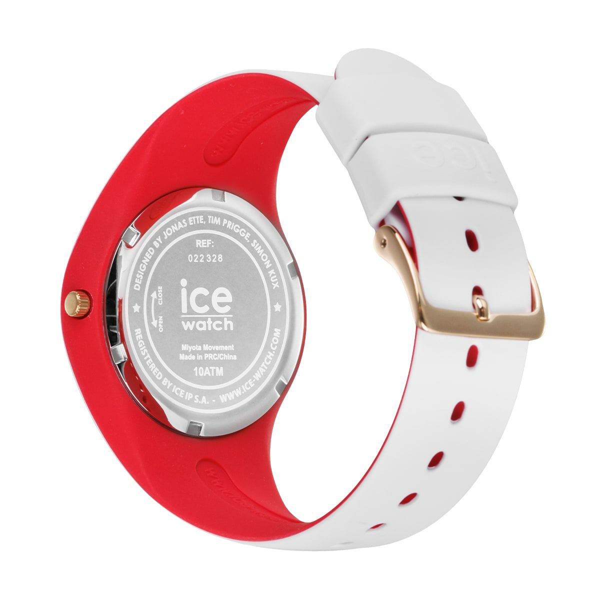 [ICE-WATCH] アイスウォッチ 腕時計 ICE loulou ホワイトゴールドシック ミディアム 022328 ＜ レディース メンズ 男女兼用 ユニセックス レッド ゴールド ＞