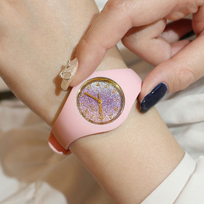 [ICE-WATCH] アイスウォッチ 腕時計 ICE glitter ピンクコズミック スモール 022569 ＜ レディース ピンク パープル ＞