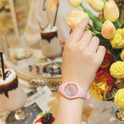 [ICE-WATCH] アイスウォッチ 腕時計 ICE glitter ピンクコズミック スモール 022569 ＜ レディース ピンク パープル ＞