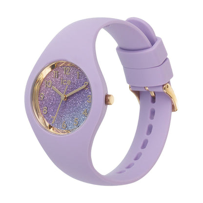 [ICE-WATCH] アイスウォッチ 腕時計 ICE glitter ライラックコズミック スモール 022570 ＜ レディース パープル パープル ＞