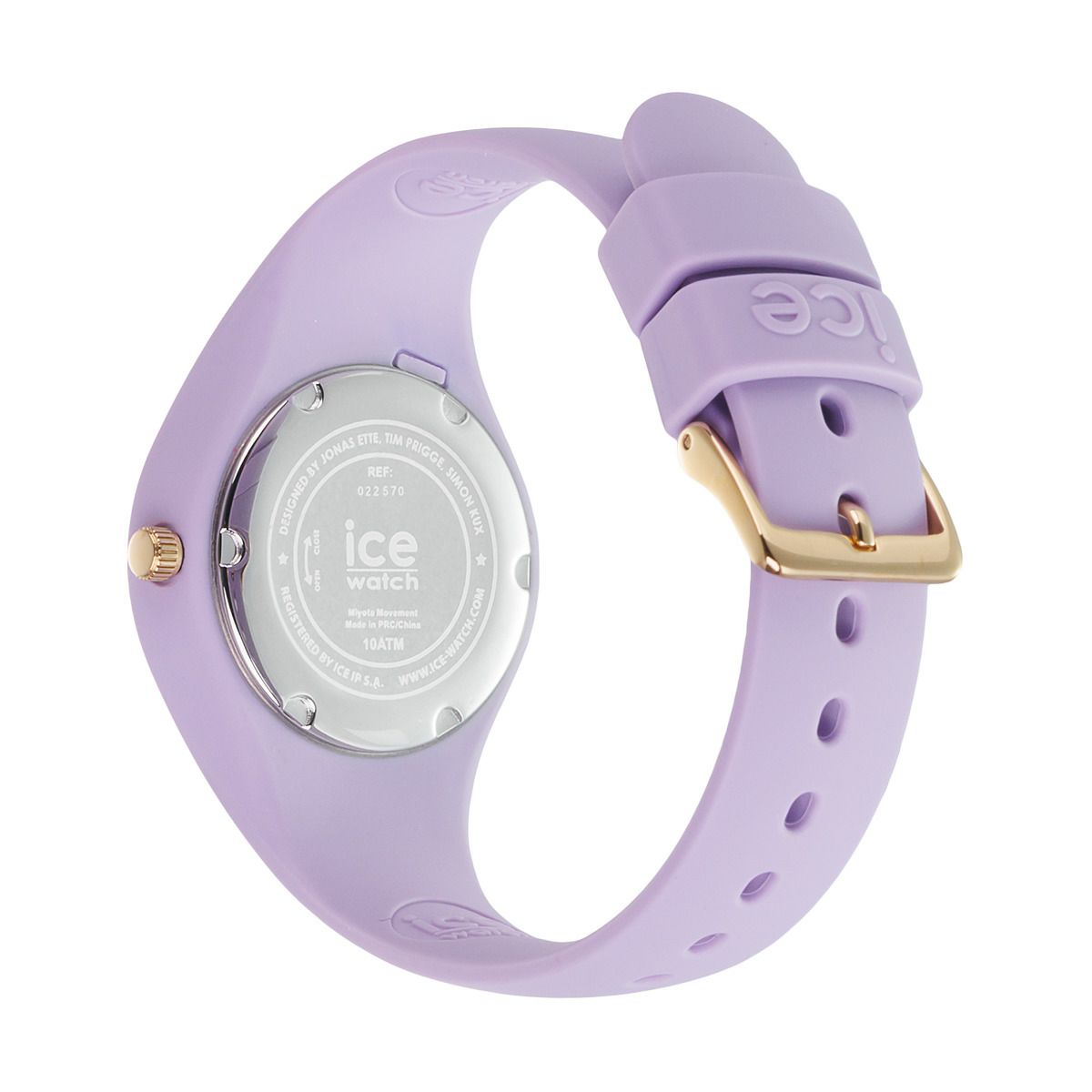 [ICE-WATCH] アイスウォッチ 腕時計 ICE glitter ライラックコズミック スモール 022570 ＜ レディース パープル パープル ＞