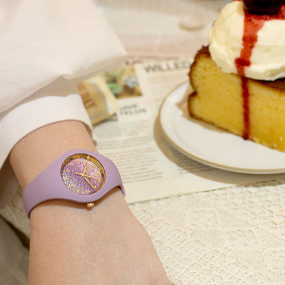 [ICE-WATCH] アイスウォッチ 腕時計 ICE glitter ライラックコズミック スモール 022570 ＜ レディース パープル パープル ＞