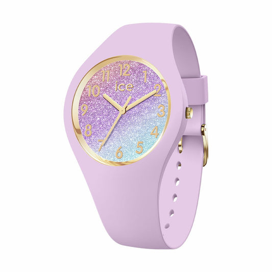 [ICE-WATCH] アイスウォッチ 腕時計 ICE glitter ライラックコズミック スモール 022570 ＜ レディース パープル パープル ＞