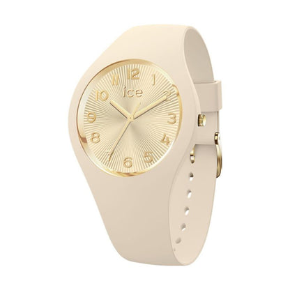 [ICE-WATCH] アイスウォッチ 腕時計 ICE CHAMPAGNE スモール＋ 025251 ＜ ユニセックス メンズ レディース アーモンドスキン 正規代理店 シリコン 防水 3針 37mm 10気圧防水 ＞