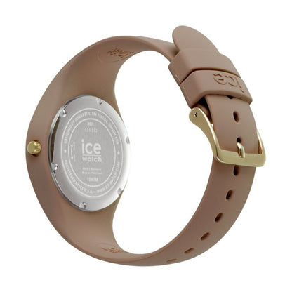 [ICE-WATCH] アイスウォッチ 腕時計 ICE CHAMPAGNE スモール＋ 025252 ＜ ユニセックス メンズ レディース モカ 正規代理店 シリコン 防水 3針 37mm 10気圧防水 ＞