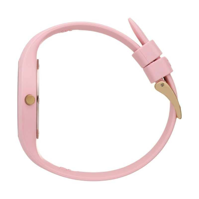[ICE-WATCH] アイスウォッチ 腕時計 ICE CHAMPAGNE スモール＋ 025253 ＜ ユニセックス メンズ レディース ソフトピンク 正規代理店 シリコン 防水 3針 37mm 10気圧防水 ＞