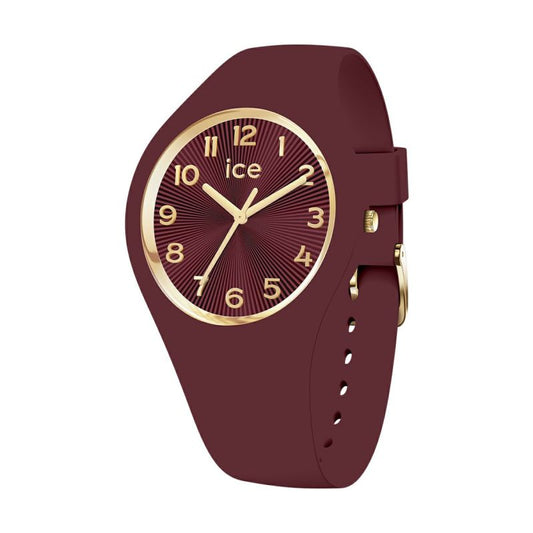 [ICE-WATCH] アイスウォッチ 腕時計 ICE CHAMPAGNE スモール＋ 025255 ＜ ユニセックス メンズ レディース チェリー 正規代理店 シリコン 防水 3針 37mm 10気圧防水 ＞