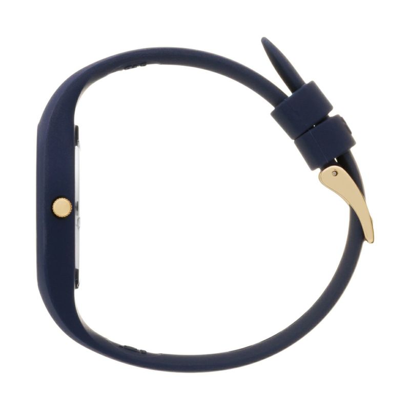 [ICE-WATCH] アイスウォッチ 腕時計 ICE CHAMPAGNE スモール＋ 025256 ＜ ユニセックス メンズ レディース ネイビーブルー 正規代理店 シリコン 防水 3針 37mm 10気圧防水 ＞