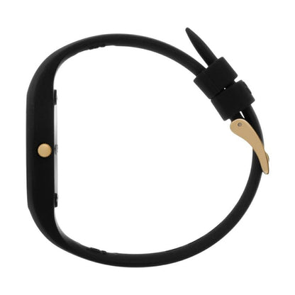 [ICE-WATCH] アイスウォッチ 腕時計 ICE CHAMPAGNE スモール＋ 025257 ＜ ユニセックス メンズ レディース ブラック 正規代理店 シリコン 防水 3針 37mm 10気圧防水 ＞