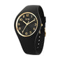 [ICE-WATCH] アイスウォッチ 腕時計 ICE CHAMPAGNE スモール＋ 025257 ＜ ユニセックス メンズ レディース ブラック 正規代理店 シリコン 防水 3針 37mm 10気圧防水 ＞