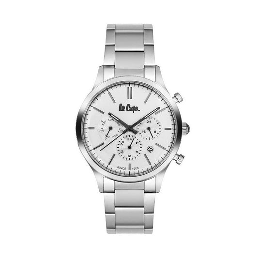 [Lee Cooper] リークーパー 腕時計 LC6295.330 ＜ メンズ シルバー ＞