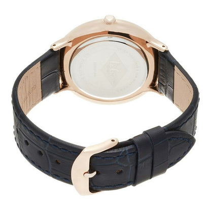 [Lee Cooper] リークーパー 腕時計 LC6381.499 ＜ レディース ブラック ブルー ＞