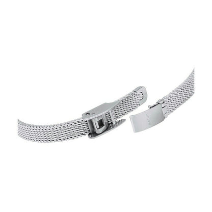 [MATOW] マトウ 腕時計 TSUKI 淡月 mw006001 ＜ レディース シルバー ホワイト スクエア MINI SQUARE SILVER WHITE MESH 3気圧防水 ＞