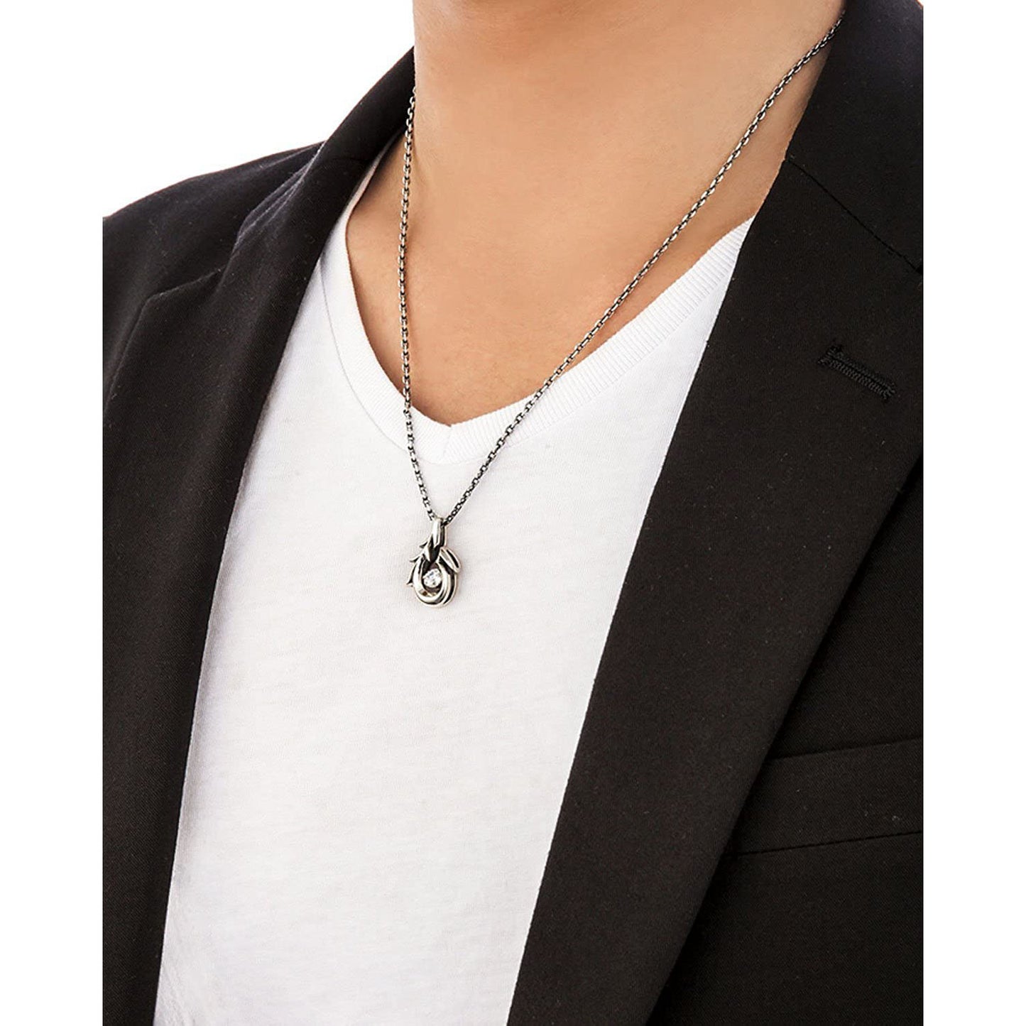 [Crossfor New York] クロスフォーニューヨーク ペンダント Tribal hook NMP-002 ＜ シルバー925 ネックレス メンズ ＞