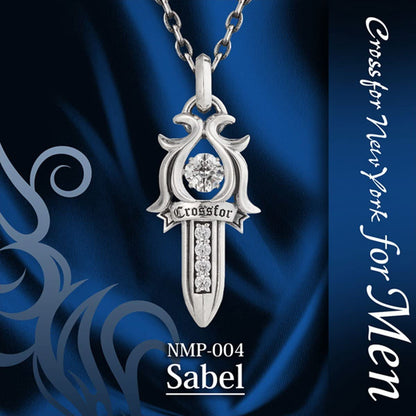 [Crossfor New York] クロスフォーニューヨーク ペンダント Sabel NMP-004 ＜ シルバー925 ネックレス メンズ ＞